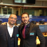 Jonathan Borg - Vice Président Exectif JCI Europe (à gauche)