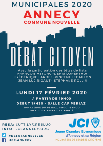 Affiche Débat citoyen